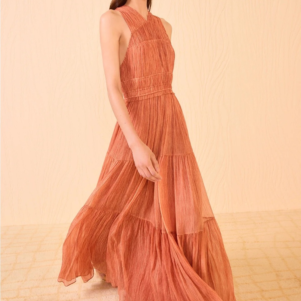Ulla Johnson Freesia Gown in Saffron